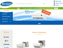 Tablet Screenshot of bonshop.com.br